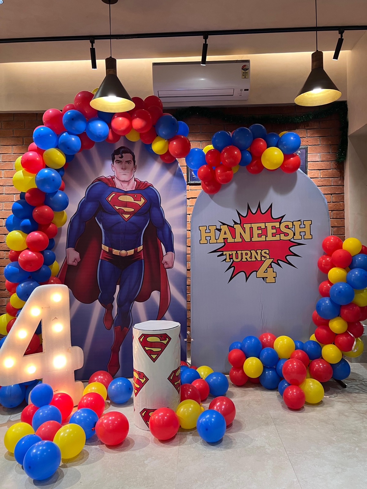 Birthday party decorations